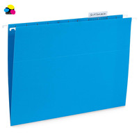 Venta Caliente: 25 Piezas/Caja, Carpetas de Archivo Colgantes Azules Tamaño Legal para Hogar y Oficina, Carpetas de Archivo Reforzadas con Papel, Codificadas por Colores