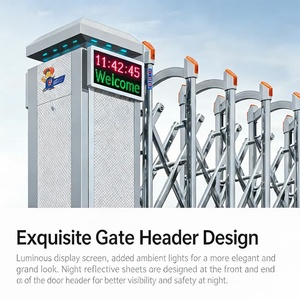 <span class=keywords><strong>Prix</strong></span> d'usine, vente en gros de <span class=keywords><strong>portail</strong></span> rétractable automatique avec système anti-collision, meilleur <span class=keywords><strong>portail</strong></span> rétractable pour l'extérieur, pour usine, école - Product Image 4