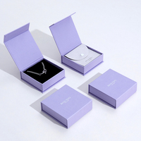 Boîte d'emballage pour bijoux sur mesure de style livre avec fermeture magnétique Boyang