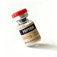 Étiquettes en vinyle imperméables personnalisées avec logo, autocollants pour flacons de 3 ml, 10 ml, 15 ml pour poudre de peptide