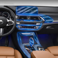 Pour BMW G01 G02 F25 F26 X3X4 2011-2021Car Intérieur Center Console Transparent TPU Film De Protection Anti-rayures Réparation Film Refit