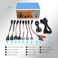 Hwaut - Probador de Inyectores Common Rail de Alta Presión CR-C V3, Herramienta de Diagnóstico AHE con Medición de Resistencia/Capacitancia, AC110-240V