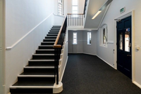 Edelstahl-Rohrdesign für Treppengeländer und Treppenbalustrade