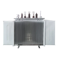 Transformateur de puissance triphasé immergé dans l'huile de 100 kVA, 200 kVA, 250 kVA, 315 kVA, 50/60 Hz, à deux enroulements