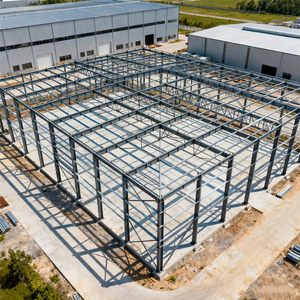 Kết cấu thép bão bằng chứng Cấu trúc thép đúc sẵn khung kim loại kho hội thảo - Product Image 1