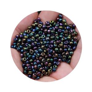 단색 라운드 유리 구슬 블랙 3D DIY 수제 페르시 보석 액세서리 의류 및 도매 - Product Image 5