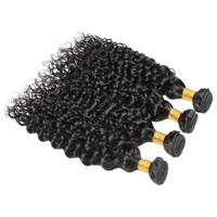 Extensiones de Cabello Humano Virgen Brasileño con Ondas al Agua, Extensiones de Cabello Humano con Ondas al Agua Sin Procesar