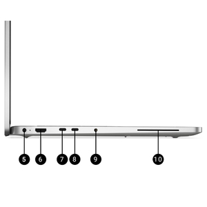 Portátil Dell Pro 16 PC16250 de Alto Rendimiento, Portátil Dell de 16 Pulgadas, CPU Intel Core i5 Ultra 5 235U, 16 GB, 512 GB SSD - Product Image 5