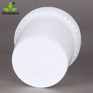 Hot Sale Manufacturer 1 Liter Recyclable Plastic Pails with <b>Lid</b> and Handle Customized Color Empty <b>Paint</b> Packaging Bucket - Product Image 2