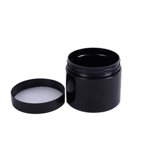 Oferta Especial: Tarro Redondo Blanco Mate de 100g, Tarro PET Negro, Envase Cosmético de Boca Ancha, Tarro de Plástico para Cuidado de la Piel con Tapas Negras - Product Image 2
