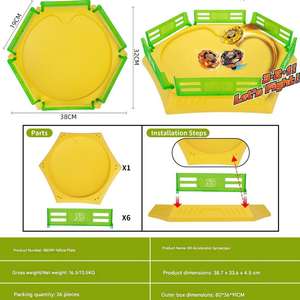 Nouveauté : Ensemble de toupies de combat série X, accélération rapide, disque de combat, jouet interactif pour enfants - Product Image 4