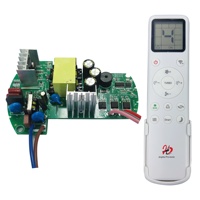 Carte de commande pour ventilateur de plafond BLDC HPF 80W, kit de driver à facteur de puissance élevé, compatible panneau solaire OEM avec télécommande RF
