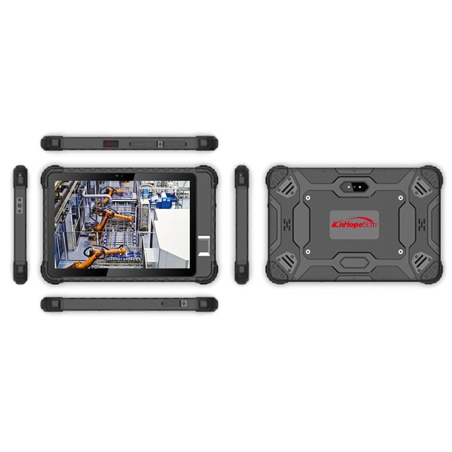10.1 Inch IP67 68 Waterproof NFC Rugged Tablet Pc Industrial Fingerprint Unlock 4G LTE 8-core Android 11 Rugged Tablet