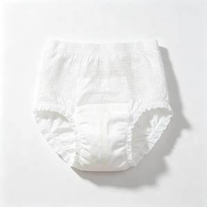 Couches culottes absorbantes pour adultes, couches pour personnes âgées, film PE, pâte fluff, très absorbantes, anti-fuites 3D, jetables, en tissu non tissé - Product Image 4