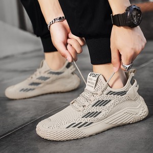 Men's <b>shoes</b> Summer breathable mesh <b>shoes</b> casual running Stylish outdoor sports <b>shoes</b> trendy design suitable for heightening - Product Image 3