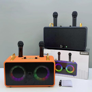 Mini haut-parleur en bambou M4407, haut-parleur sans fil rechargeable carré, haut-parleur Bluetooth compatible avec les smartphones, haut-parleur stéréo - Product Image 6