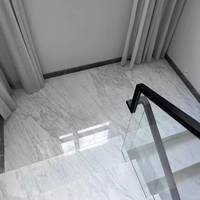 Dalles de marbre naturel pour l'intérieur, revêtement de sol, marches d'escalier, design moderne, maison, entrepôt, salle de bain, sous-sol, hall