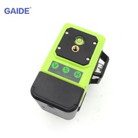 GAIDE Laser Niveau Rotatif 3D 12 Lignes Vert Auto-nivelant Mesure Croisée 360 Degrés