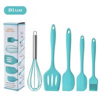 Ustensiles de cuisine en silicone 100 % écologiques, spatule de cuisson, compatibles lave-vaisselle et micro-ondes, plusieurs couleurs, vente chaude