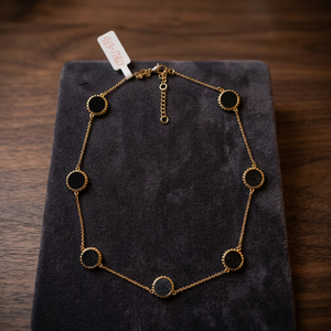 Collier de mode artisanal italien en perles, pierres, céramique et corail # 463 - Product Image 2