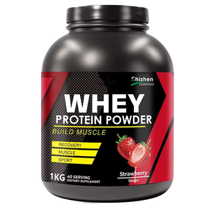 OEMプライベートラベル ストロベリーフレーバー ゴールドホエイプロテインパウダー オリジナル ヴィーガン ナチュラルプロテインパウダー - Product Image 4