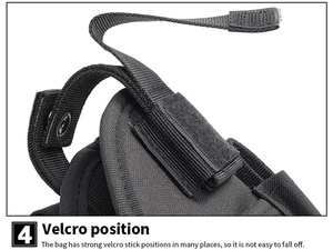 Bolsa de pierna táctica LUPU bolsa de pierna de motocicleta impermeable Camo en Stock - Product Image 4