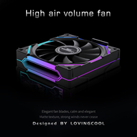 Lovingcool ARGB 120mm 4Pin PWM ventilateurs CPU refroidissement 6 caloducs radiateur PC CPU refroidisseur ventilateur de jeu Intel Lga 1700 1151 AM4