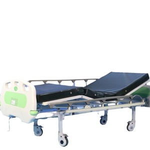 Xufeng Medical Manual <b>Double</b> Crank Nursing <b>Bed</b> L2120*W970*H485MM With Guardrail For Ward Use - Product Image 5