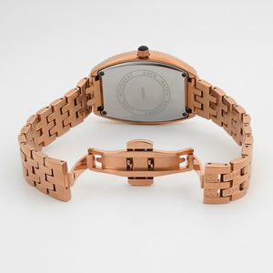Reloj de Lujo para Mujer con Forma de Barril, Logotipo Personalizado, Acero Inoxidable, Reloj de Pulsera de Moda para Mujer - Product Image 3
