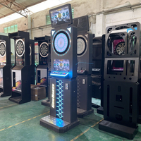 Machine de jeu de fléchettes électronique de luxe à monnayeur Maker avec écran d'affichage pour divertissement en salle d'arcade