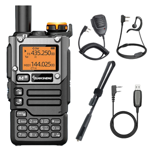 Портативная рация QANSHENG UV K5 (8), портативная рация Am Fm, двухсторонняя радиостанция, радиолюбительский беспроводной комплект, приемник большого радиуса действия - Product Image 1