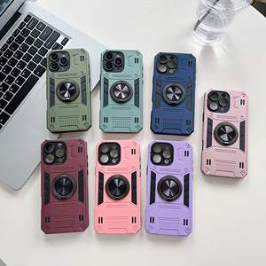 Housse de protection de caméra de fenêtre de poussée avec étui de téléphone antichoc à anneau magnétique pour Huawei 400 LITE 400 <span class=keywords><strong>SMART</strong></span> X7D X6C X9B X8B X8 X9A - Product Image 2