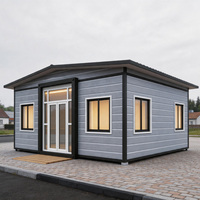 Maison conteneur modulaire préfabriquée de luxe isolée, extensible et abordable, à vendre