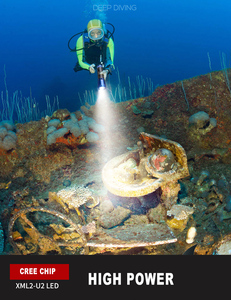 Sản phẩm đang thịnh hành 2022 - Đèn pin lặn biển IP68, đèn pin câu cá dưới nước - Product Image 3