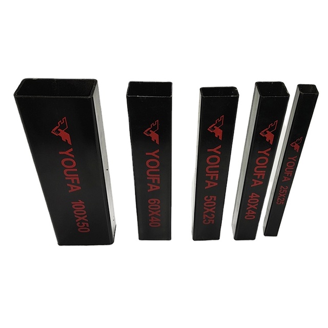 Q235 Q345 ERW Square and Rectangular Steel Pipes Tubes