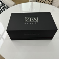 Boîte cadeau rigide de luxe avec insert en mousse EVA, impression holographique, logo personnalisé, boîte en papier pour l'emballage de cosmétiques et de soins de la peau