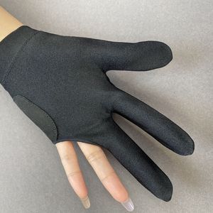 Gant de billard PNS, gant de billard fin et respirant à 3 doigts, gant de snooker professionnel antidérapant à doigts ouverts, taille unique - Product Image 4