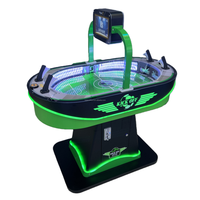 Machine de jeu d'arcade de simulation de football et de tennis de table à monnayeur pour parents et enfants