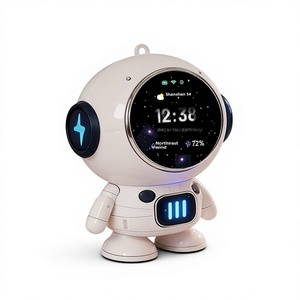 Pantalla HD de Plástico con IA, Modelo Grande Doubao Deepseek / Altavoz WiFi, Reloj Despertador Inteligente y Creativo - Product Image 1