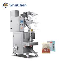 Machine de scellage verticale multifonctionnelle Shuchen pour sachets de thé, café en poudre, sucre, épices et sachets de poudre de silice, avec scellage sur 3/4 côtés