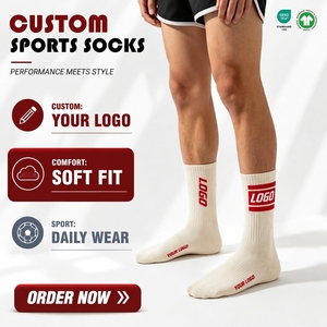 Custom Logo Basketball <strong>Socks</strong> Men <strong>Running</strong> Sport <strong>Socks</strong> Fashion High Quality Cotton Knit Sports <strong>Socks</strong> OEM/ODM Service Available - Product Image 2