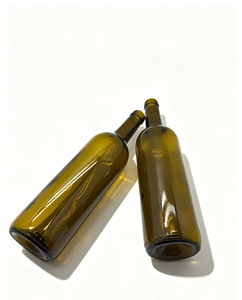 Bouteilles en verre à col long de qualité supérieure, vertes traditionnelles, 700 ml, 750 ml, pour Cabernet <span class=keywords><strong>Sauvignon</strong></span>, Chardonnay, Tequila - Product Image 6