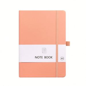 Cuaderno de Tapa Dura X418 A5 Vintage Azul Marino, Imitación Piel, con Encuadernación Elástica - Product Image 1