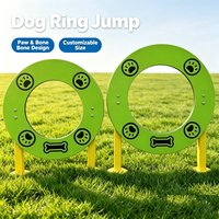 Équipement d'entraînement sportif rapide pour chien, réglable, en plastique, pour l'agilité en extérieur, certifié CE, résistant aux intempéries, personnalisable