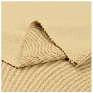 26S32 Cotton Terry Cloth 280g Autumn Winter Combed Vests Fish Scale Abrasion-resistant Heavyweight De <strong>Fleece</strong> <strong>Fabric</strong> - Product Image 1