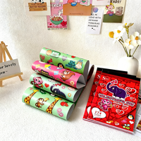 Livre d'autocollants pour la Saint-Valentin, 174 pièces, autocollants en forme d'éléphant, de singe et de cœur, pour l'artisanat, le scrapbooking et la décoration de la Saint-Valentin