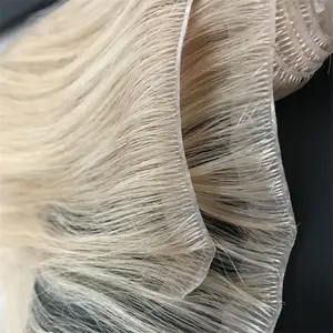 Pu inyectado mano atado cinta extensiones de cabello