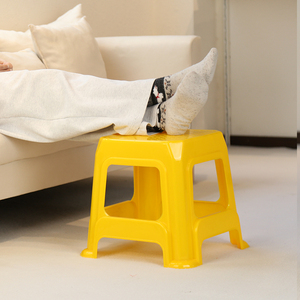 Red Modern Square <b>Stackable</b> Leisure <b>Chair</b> with Hard PP Material and Foam Filled for Bedroom Outdoor Home <b>Dining</b> Use - Product Image 1