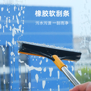 Floor <b>Brush</b> With Stiff Nylon Bristles Long Handle For Bathroom Tile Cleaning Crevices And Hard To Reach Areas - Product Image 3