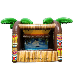 Stand publicitaire promotionnel Océanie, bar tiki tropical gonflable, kiosques <span class=keywords><strong>de</strong></span> jungle gonflables, stand gonflable - Product Image 3